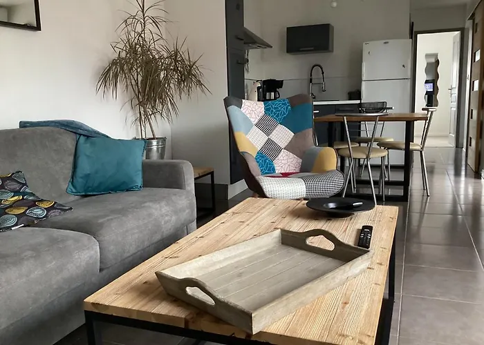 Joli Appartement 50 M2 Classe 3 Etoiles Avec Terrasse Et Jardin